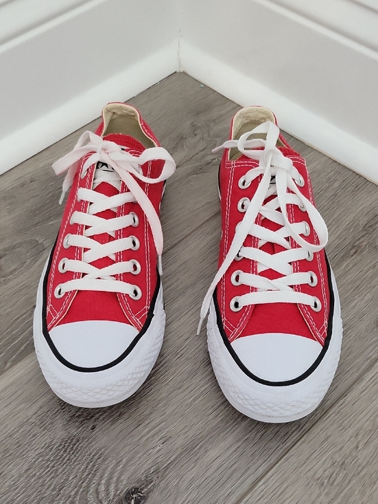 Converse Shoes - Converse All Star W9men's Size 7 Red Sneakers